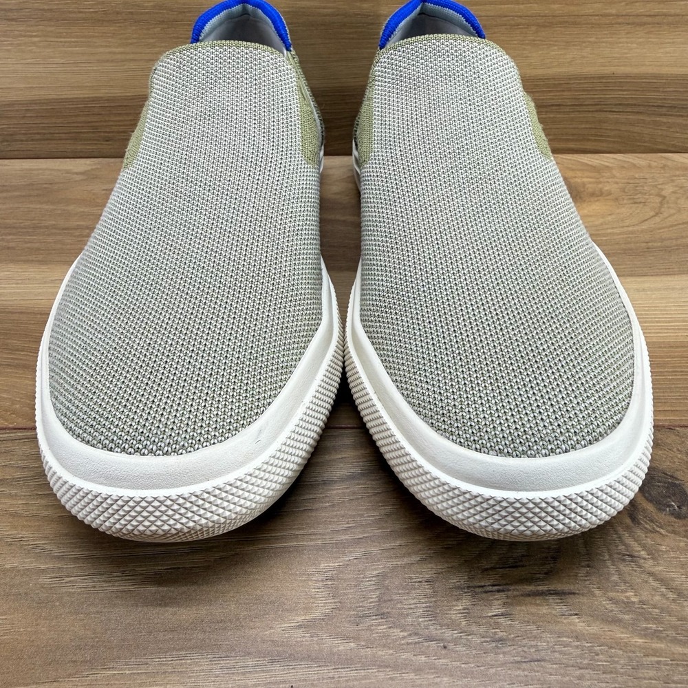Rothys City Slip On Sneakers Womens 7.5 Green Comfort Flats - Picture 4 of 11